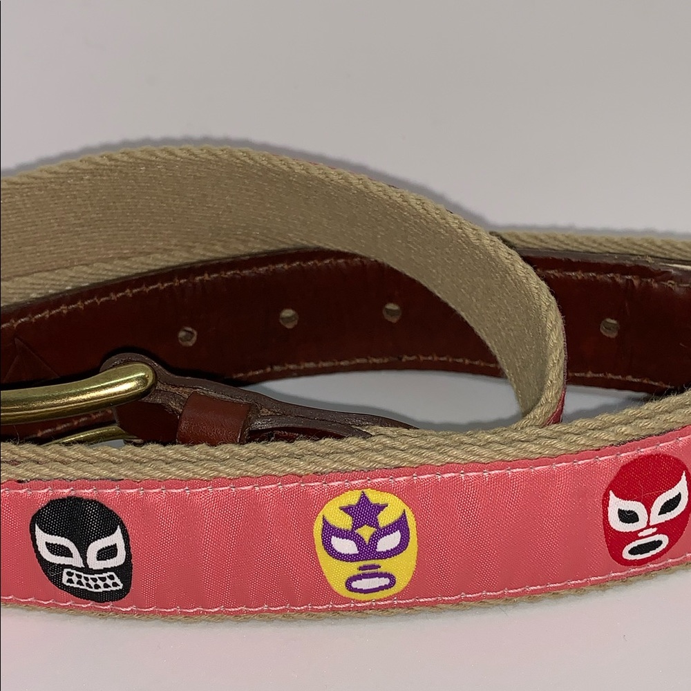 Colorful Luchador Mask Belt